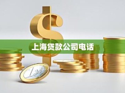 上海贷款公司电话