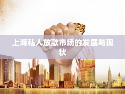 上海私人放款市场的发展与现状